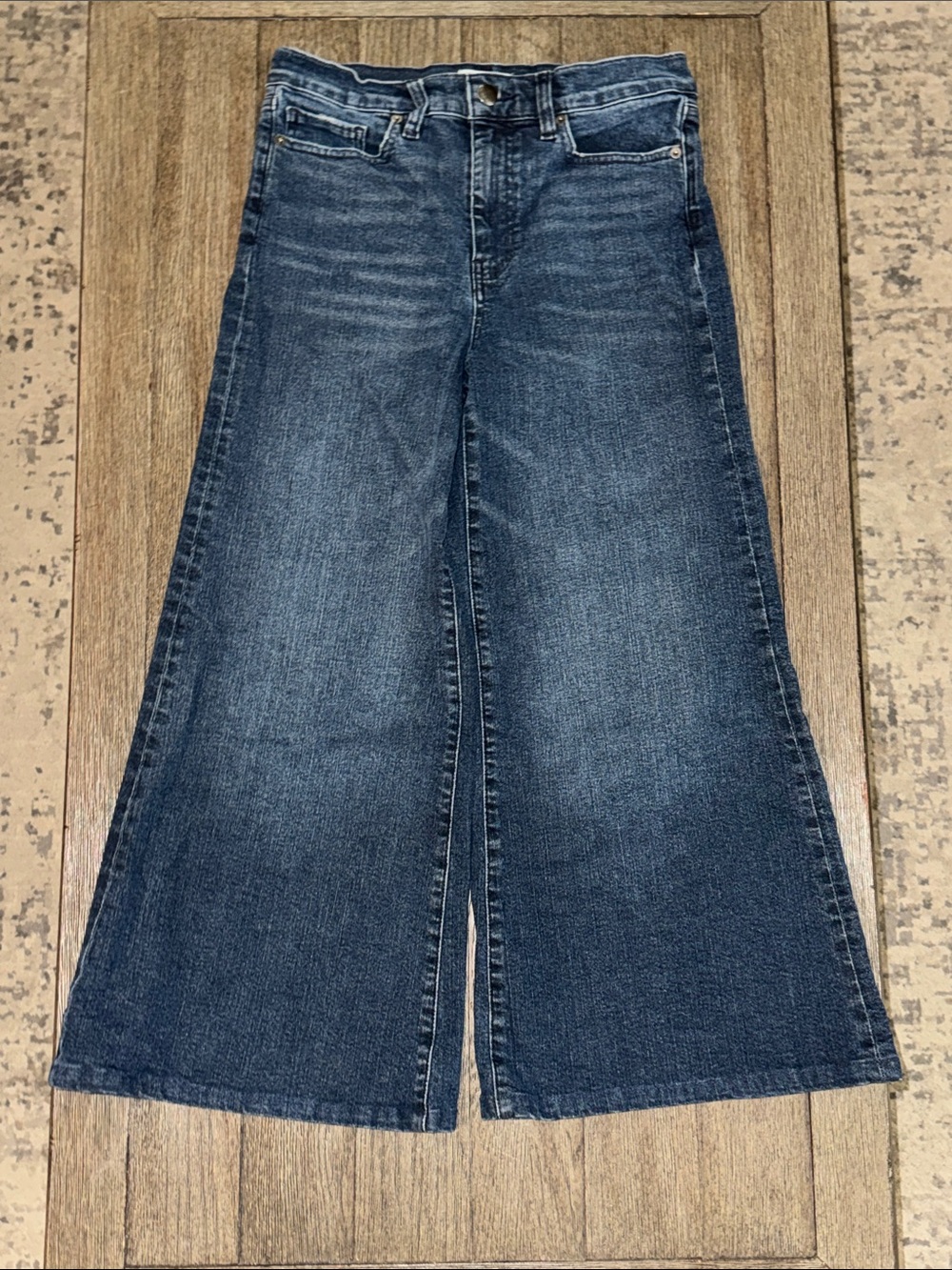 FRAME Le Palazzo Crop Jean Crafty